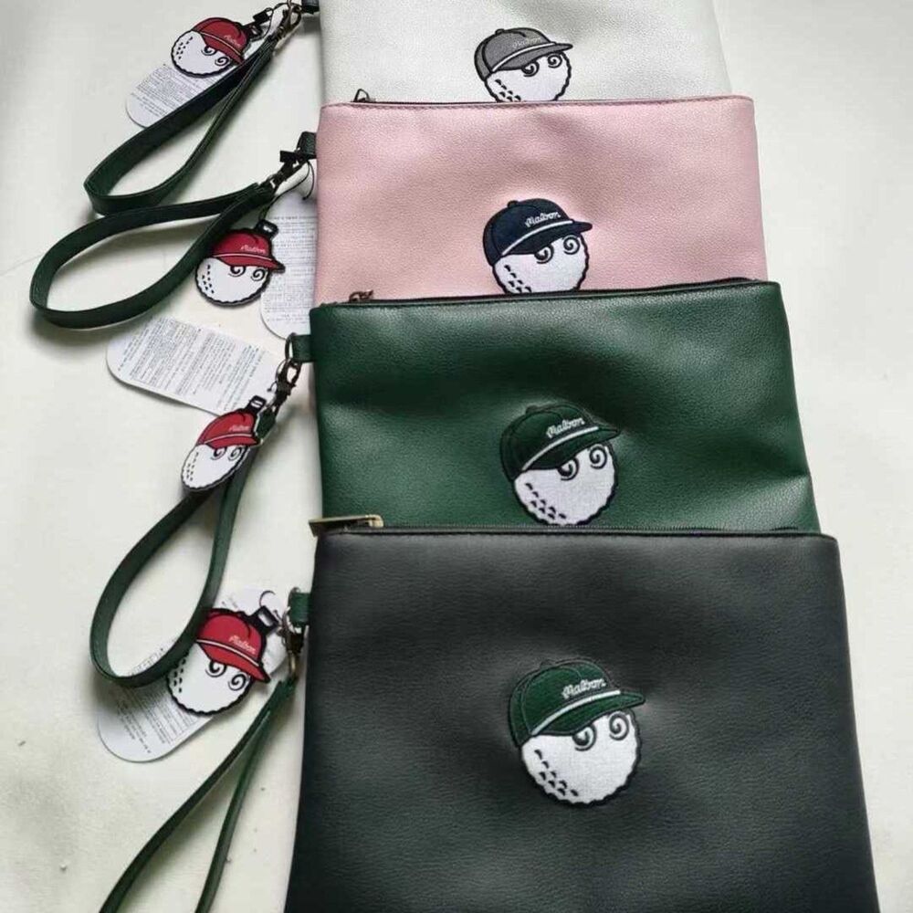 Malbon Mini Golf Carry Bag PU Small Golf Pouch for Men & Women